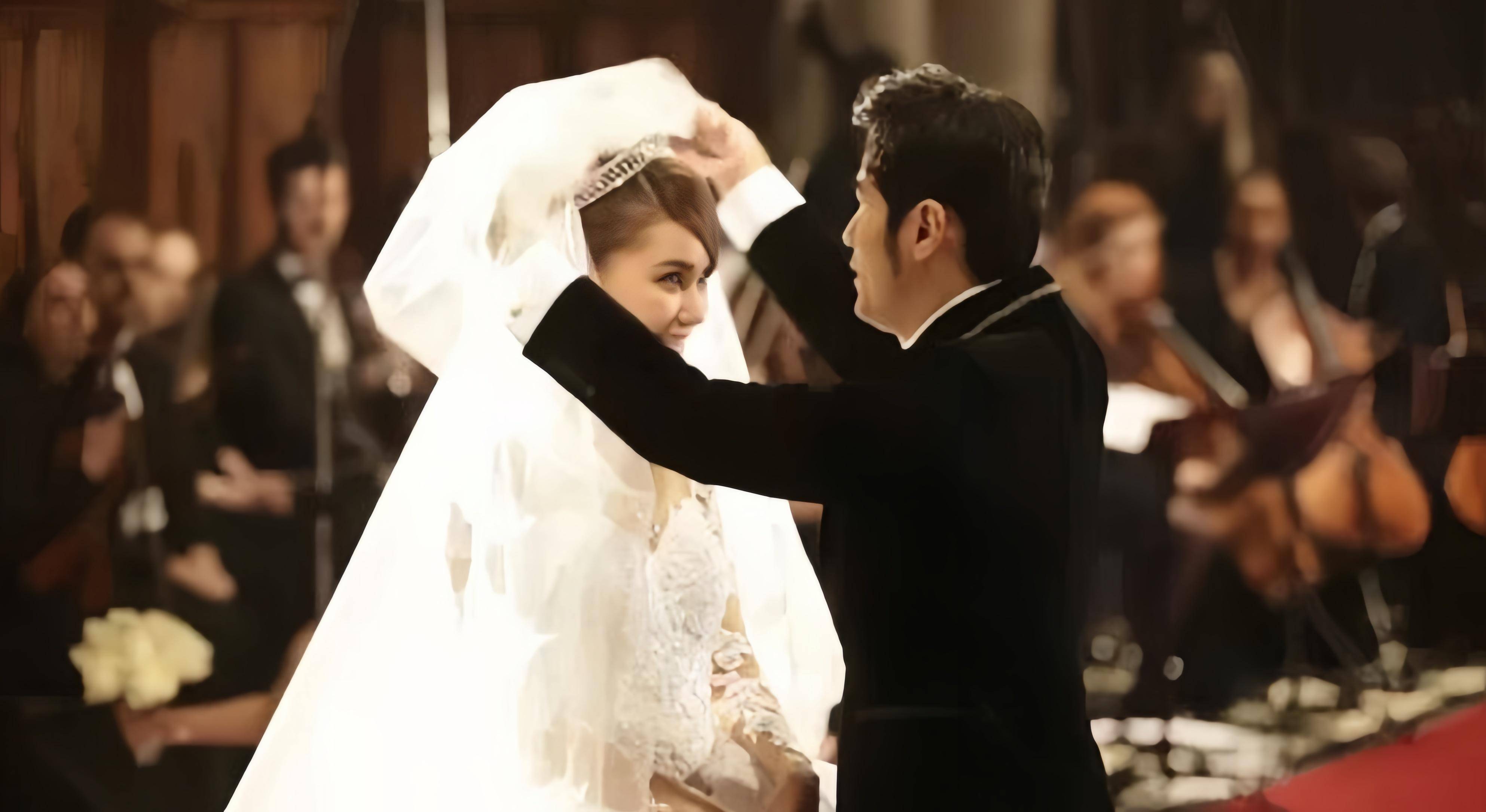 音乐人周杰伦和昆凌在英国霍华德城堡结婚.