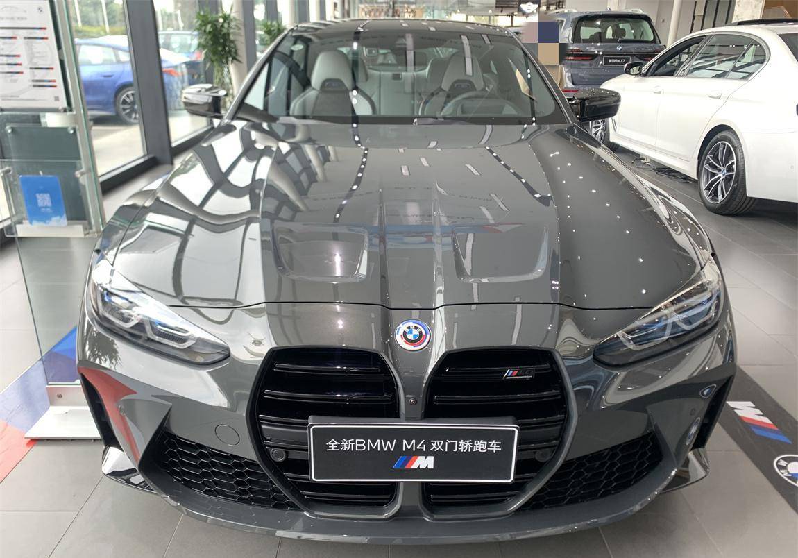 2023款宝马m4双门雷霆版,碧玺灰车漆,帅气爆棚_搜狐汽车_搜狐网