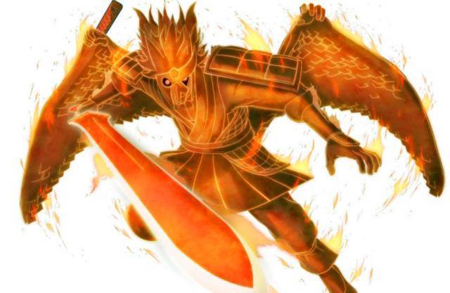 一个开启须佐能乎的忍者,但是只能开启到第三阶段,也就是"乌天狗形态"