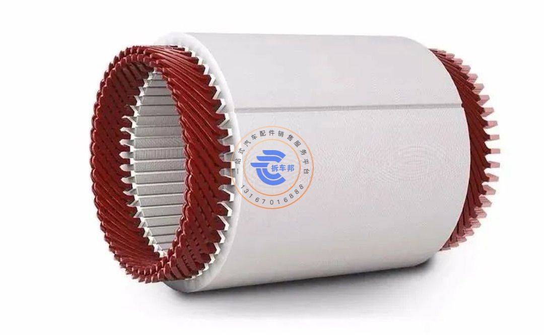 【震撼】扁线电机定子高清大图_绕组_结构_车邦