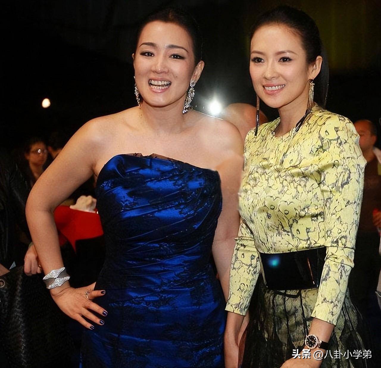 看看她和张柏芝的合照就有答案_张颂文_周迅_陈凯歌