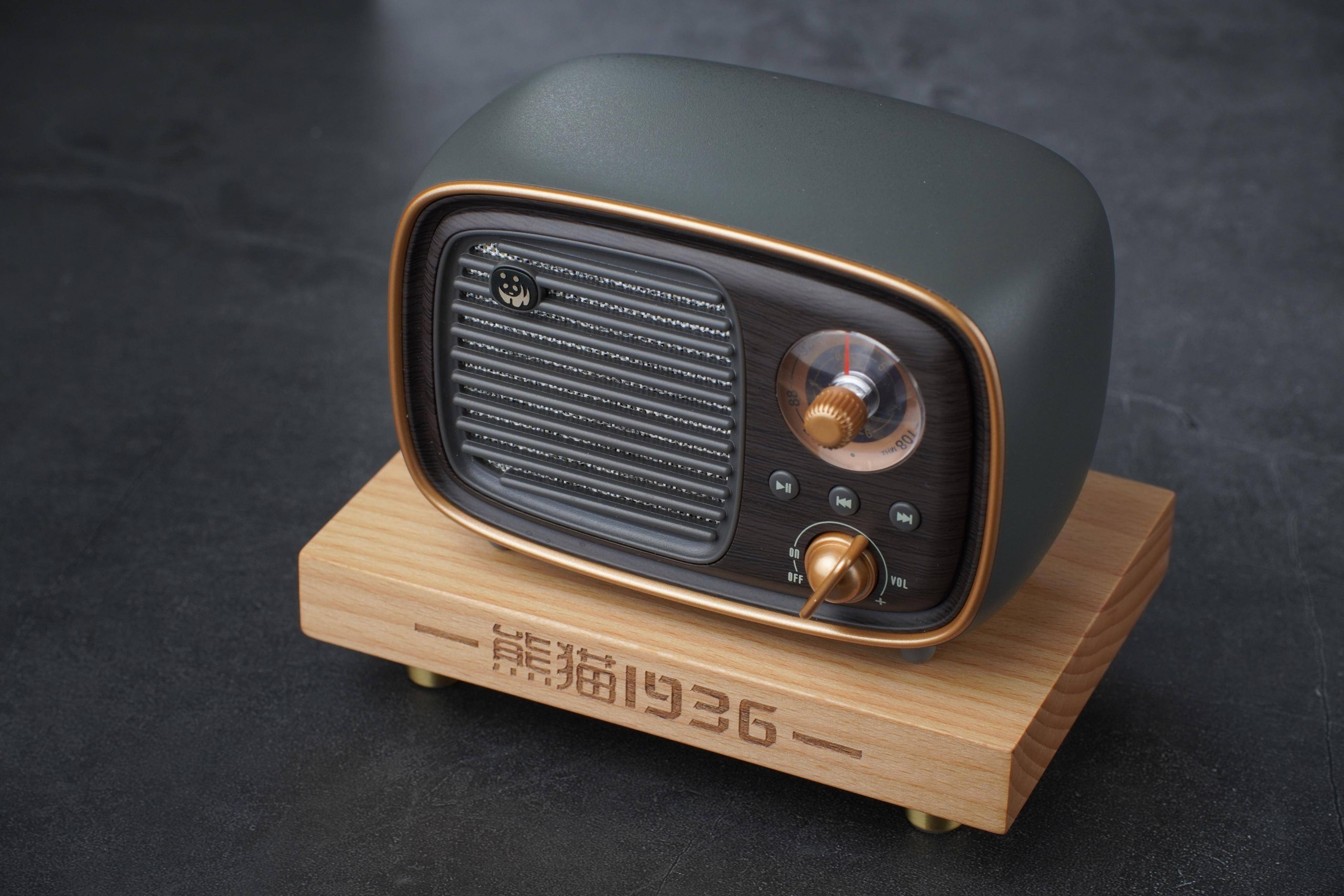 增加品牌好感的利器,评价下熊猫的d-36小音箱_产品_人声_蓝牙