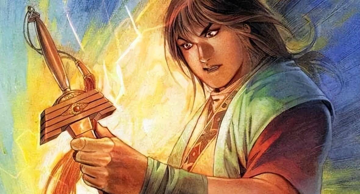 港漫《风云》武林盛名的神兵英雄剑,无名为何将英雄剑赠送给小武_时候