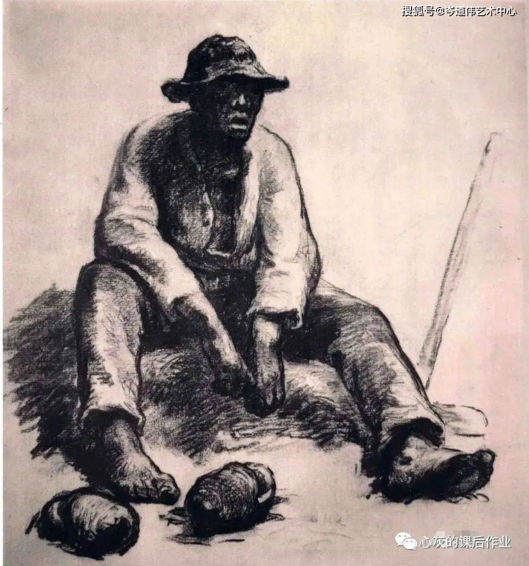 线面结合速写(大师篇)_米勒_线条_安格尔