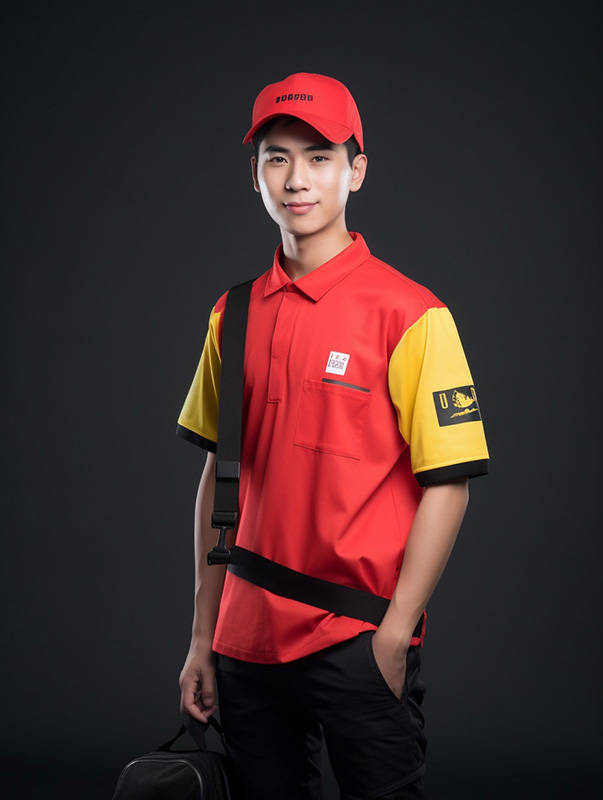 因此,夏季快递员服装需要具备一定的保护性,能够保护快递员的皮肤不受