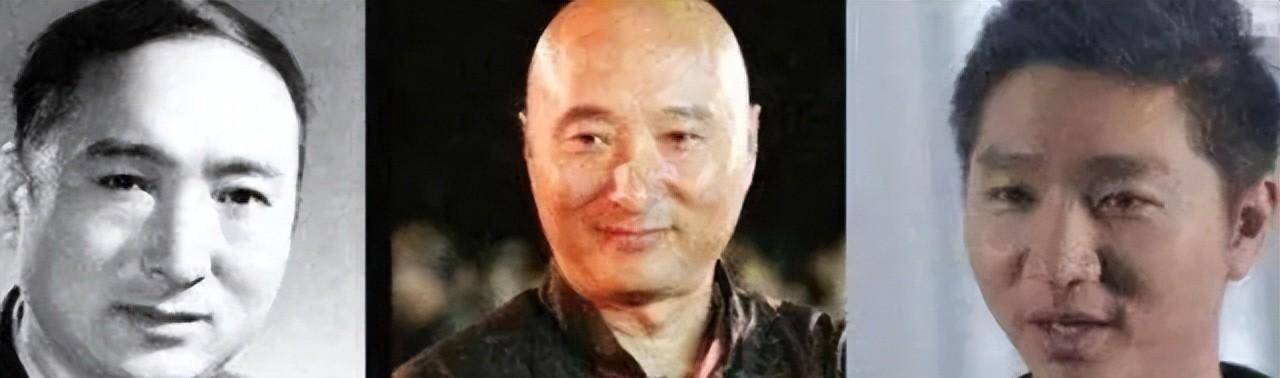 就连陈佩斯的两个小孙子,造型也完全照搬陈佩斯的大光头,明晃晃的三颗