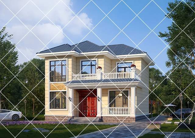 五一回乡盖房必备,这40款二层农村新款别墅设计图你一定喜欢_父母