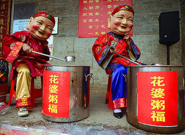 花婆粥,源自一个家喻户晓的行善传承美好传说,寓意美好祝福八尺江畔的