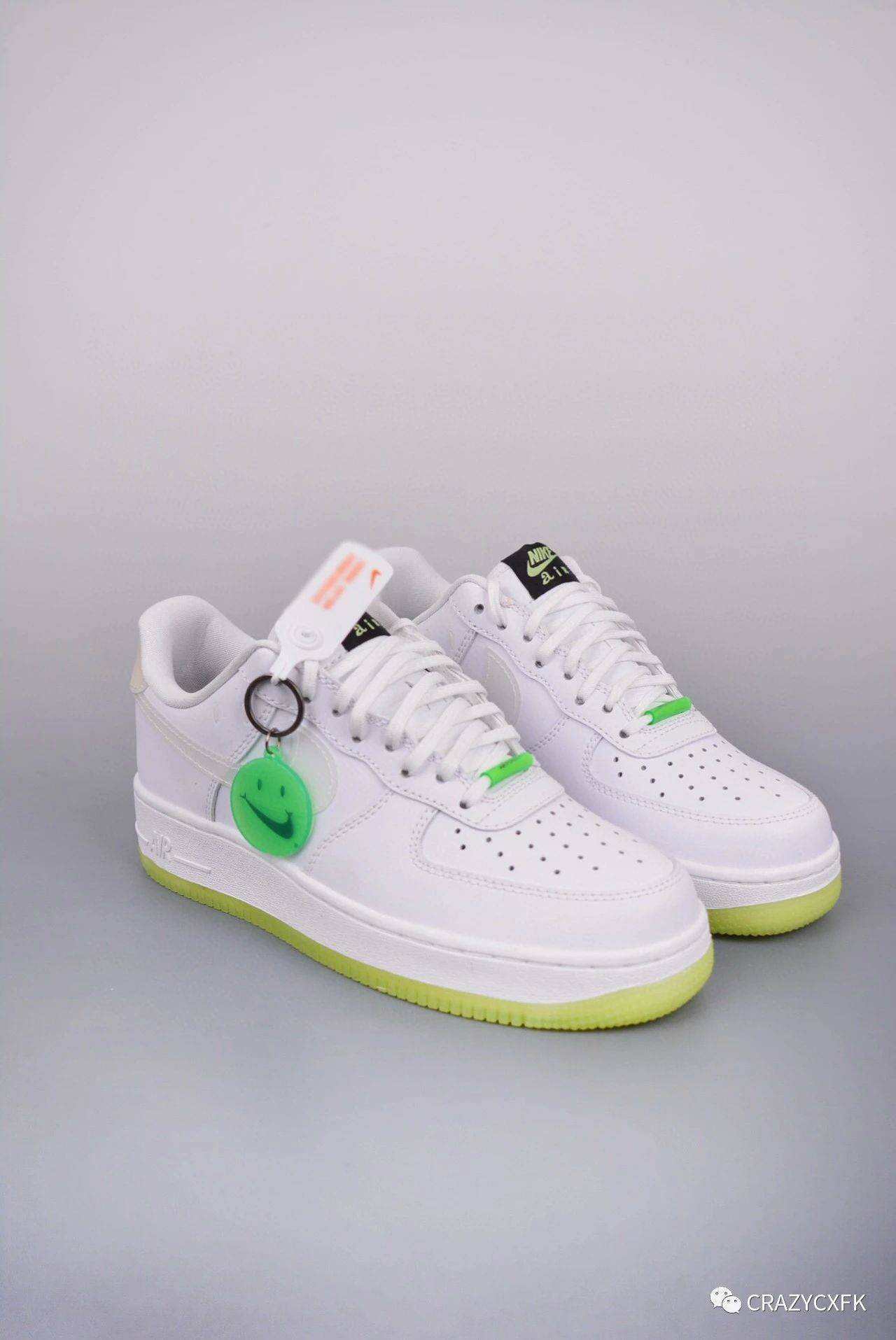 耐克nike air force 1 low have a nike day 空军一号笑脸夜光低帮