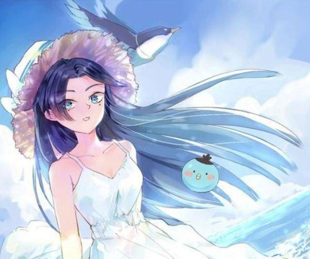 梅花十三终于穿上阿七送的吊带裙,梅花十三:阿七,我等你回来!