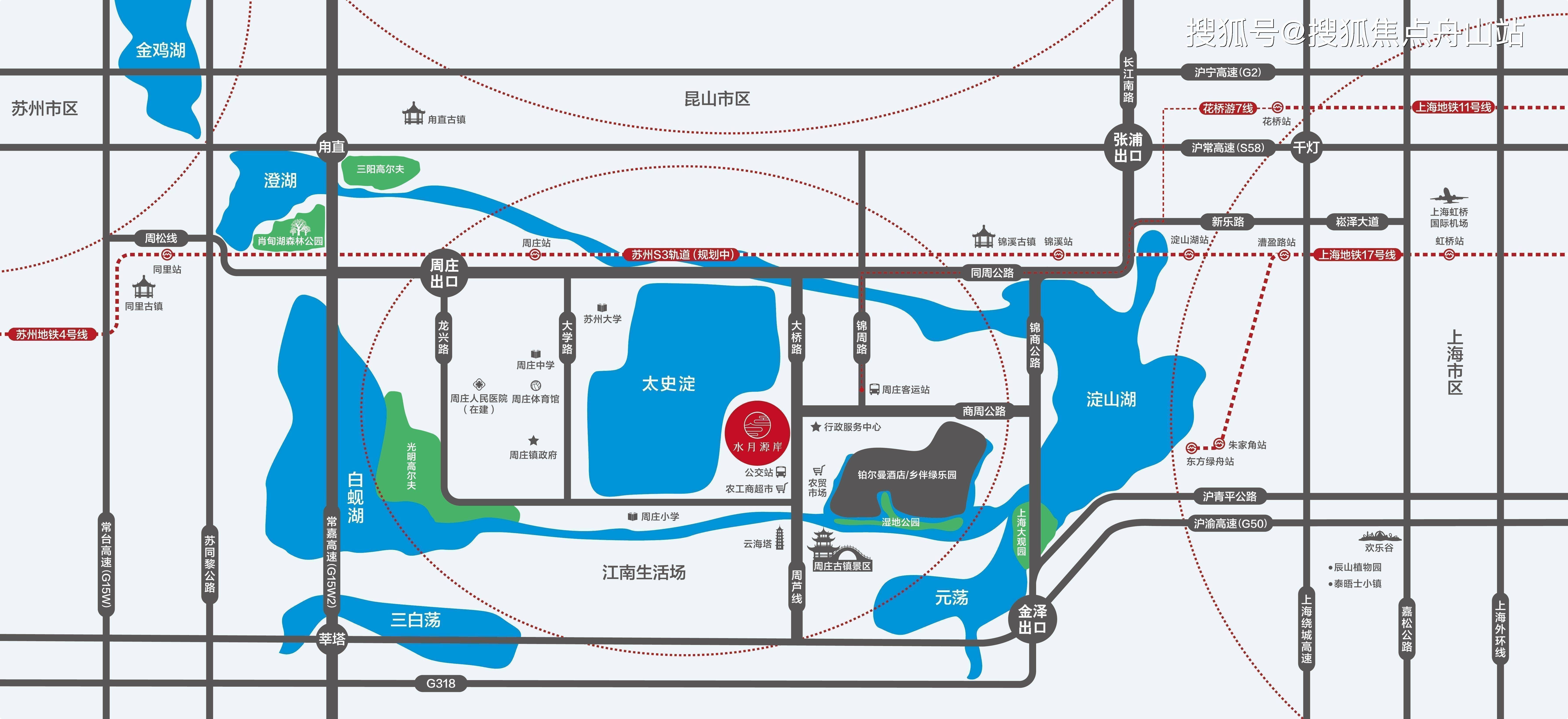核心卖点1-西面5000亩太史淀湿地公园.
