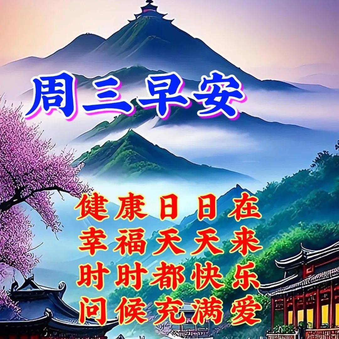 5月3日周三早上好,早安问候语牵挂语祝福_生活_平安_童心