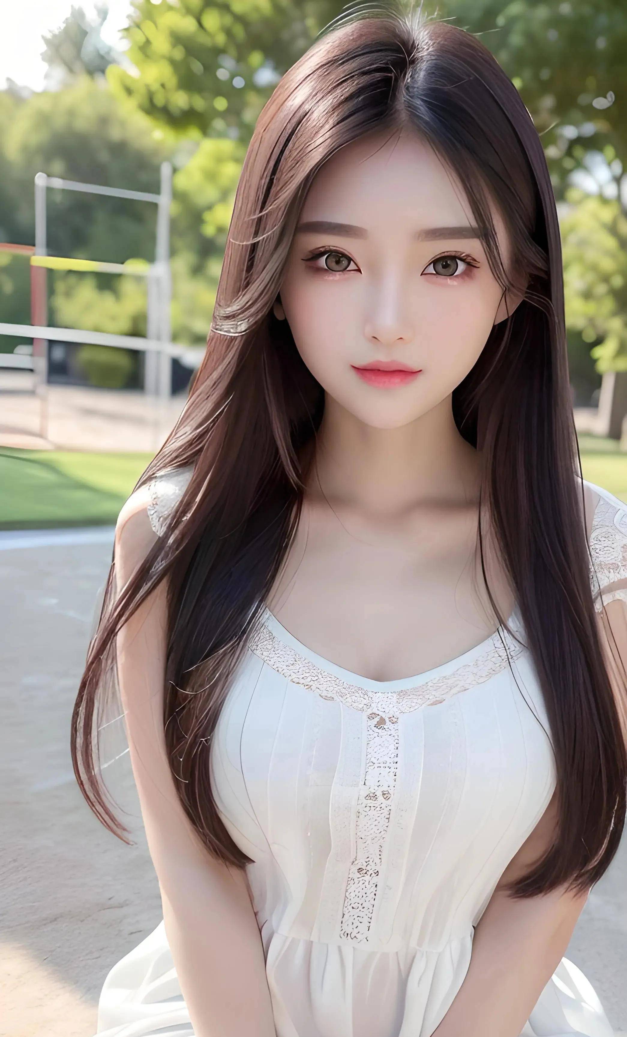 ai绘画-端庄少女