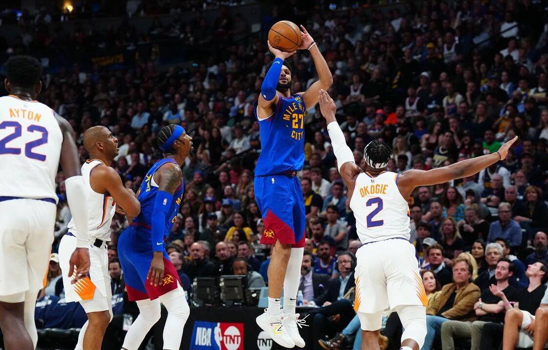 太阳与湖人相遇概率下降,杜兰特不服输:nba有机会_穆雷_掘金_布克