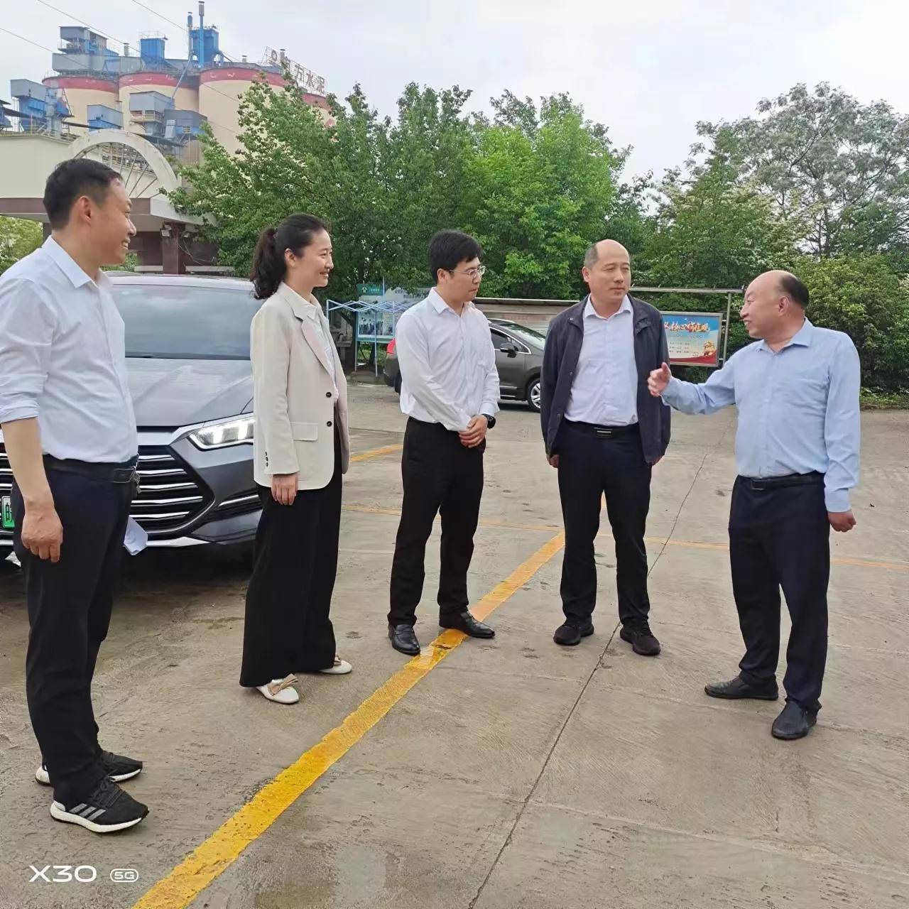 合肥市残联理事长张圣涛一行调研安徽天都公司扶残助残工作～～檀力