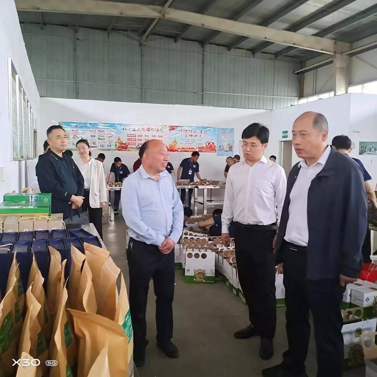 合肥市残联理事长张圣涛一行调研安徽天都公司扶残助残工作～～檀力