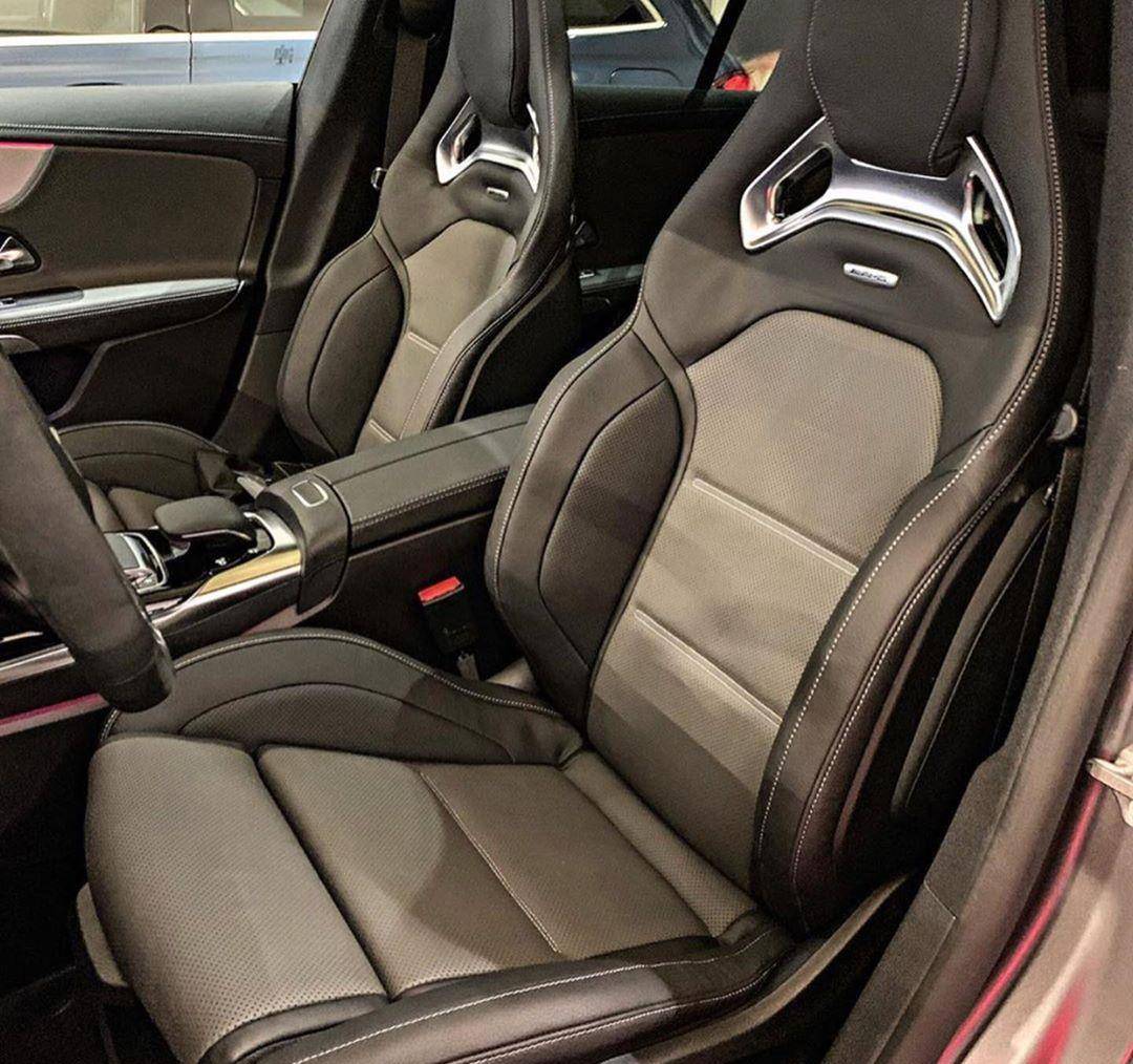 全新奔驰amg cla45 s猎装版实拍,外观很优雅并且性能感十足_搜狐汽车