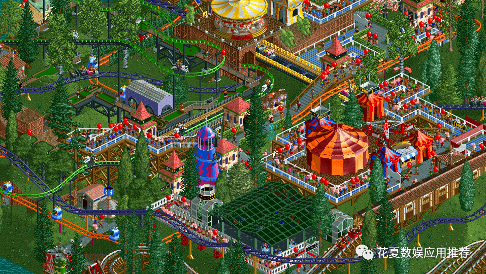 苹果ios账号游戏分享:「过山车大亨经典版-rollercoaster tycoon