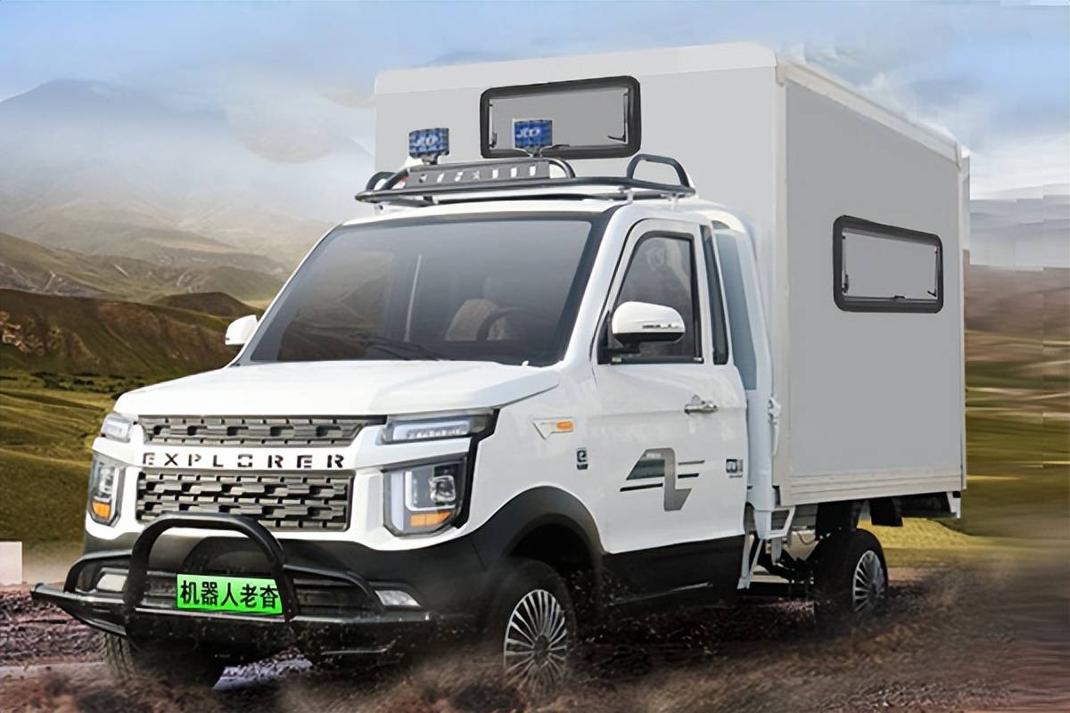 电动小厢货改装房车,封闭货厢房车设计,新能源纯电动货车改房车_搜狐