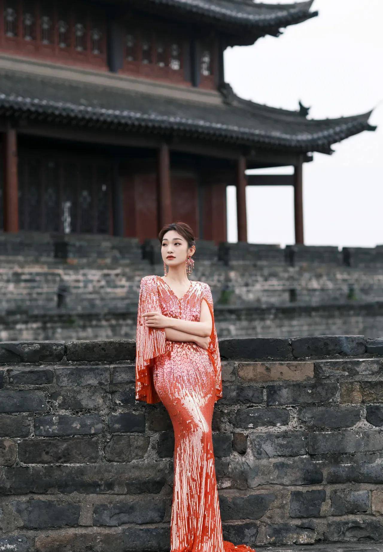 蓝羽 春风万里入荆楚_生活_长裙_的设计