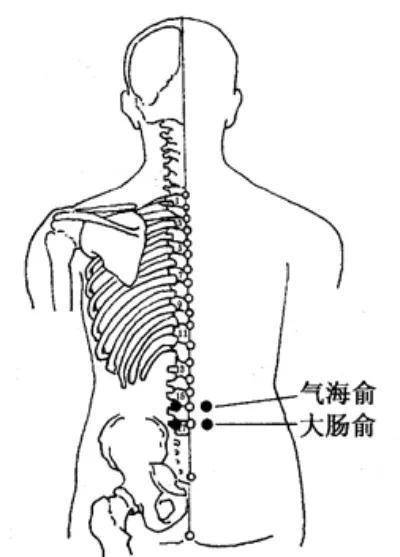 气海俞穴,天然的补腰穴,中医治疗骨质疏松腰痛的要穴_穴位_腰背_人体