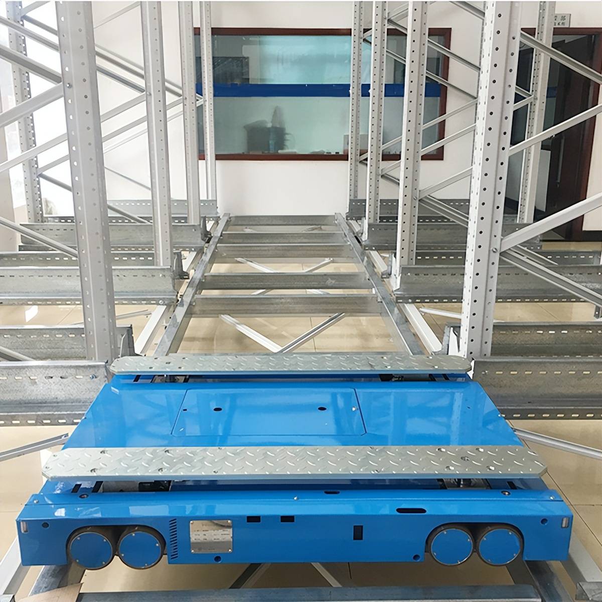 穿梭车立体货架是全智能化吗_仓储_自动化_仓库