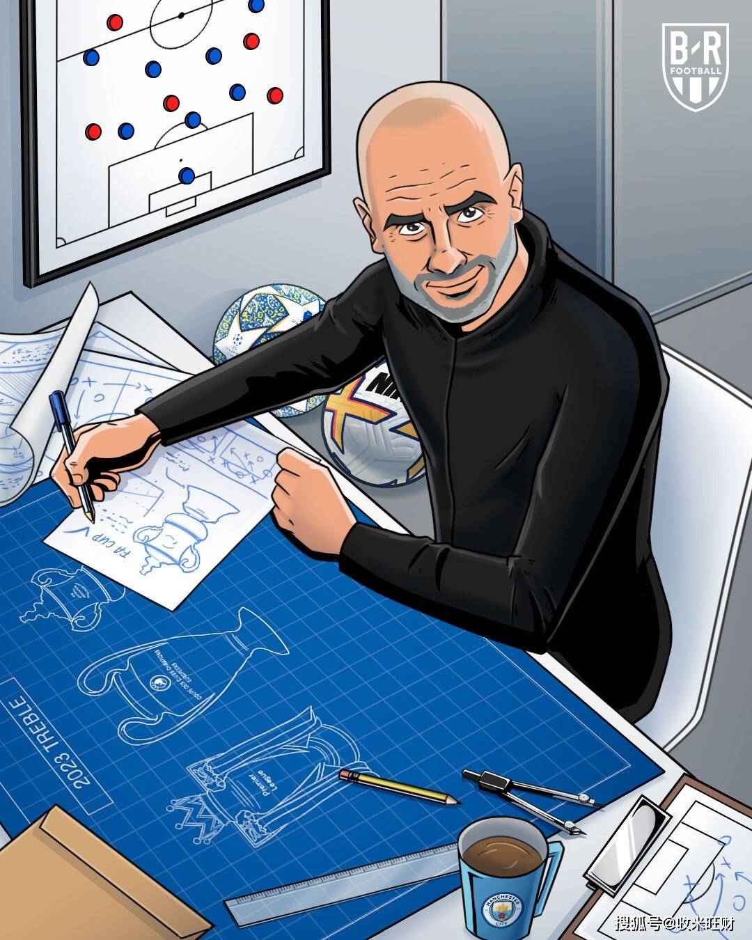 瓜迪奥拉再次全场0换人,欧冠半决赛16年首次!_曼城_安切洛蒂_皇马