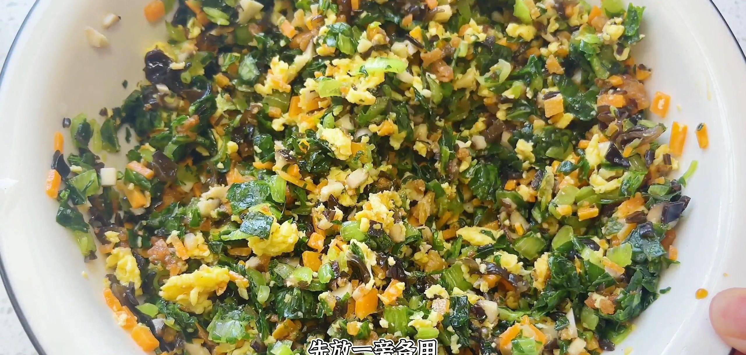 多給家人包這素餡的餃子,3塊錢一鍋,鮮香味美還好吃_備用_小白菜_胡