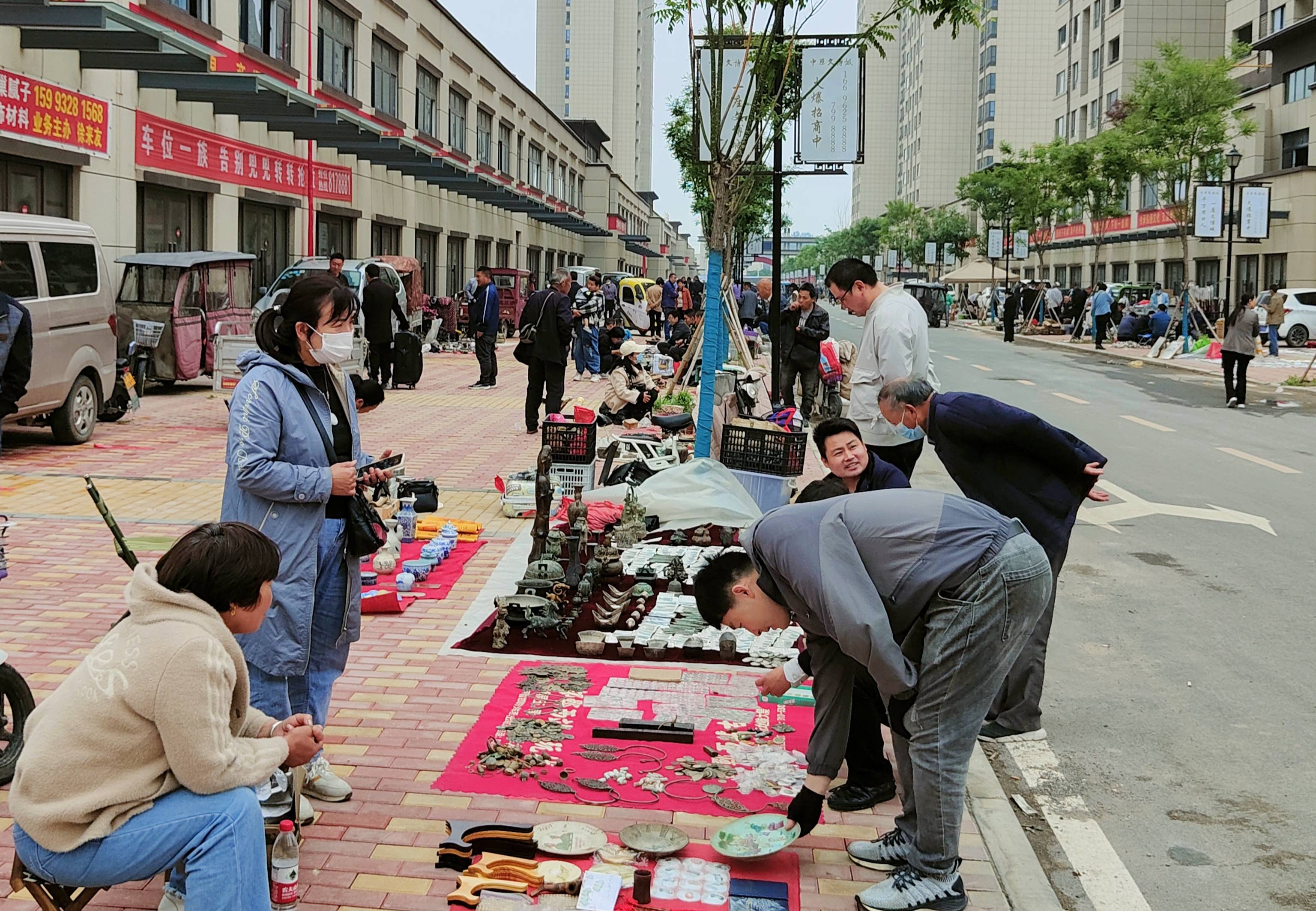 周口中原文博城2023年古玩交流大会开幕