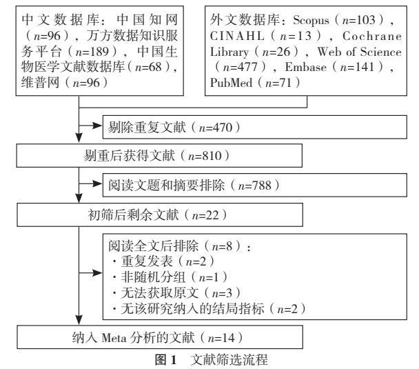 家庭肠内营养在食管癌患者中有效性和安全性的meta分