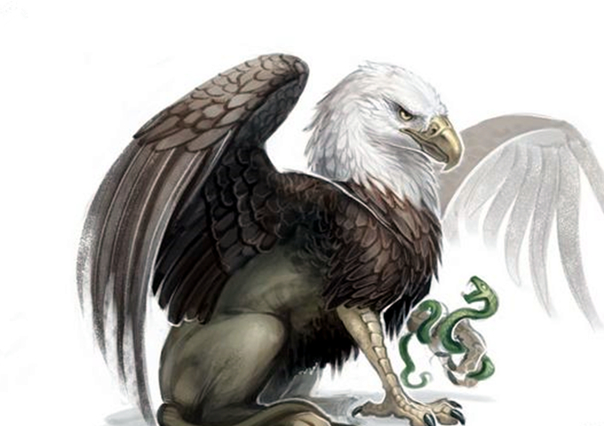 山海经演义:人面鸟吃掉猕猴之后,变成非鸟非兽的怪物_大旱_不知道