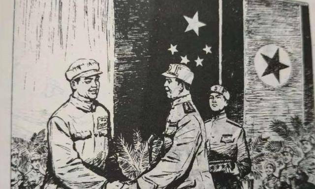 代表团各个敬礼,原来这位排长正是曾经被中国志愿军所救的少年崔莹,他