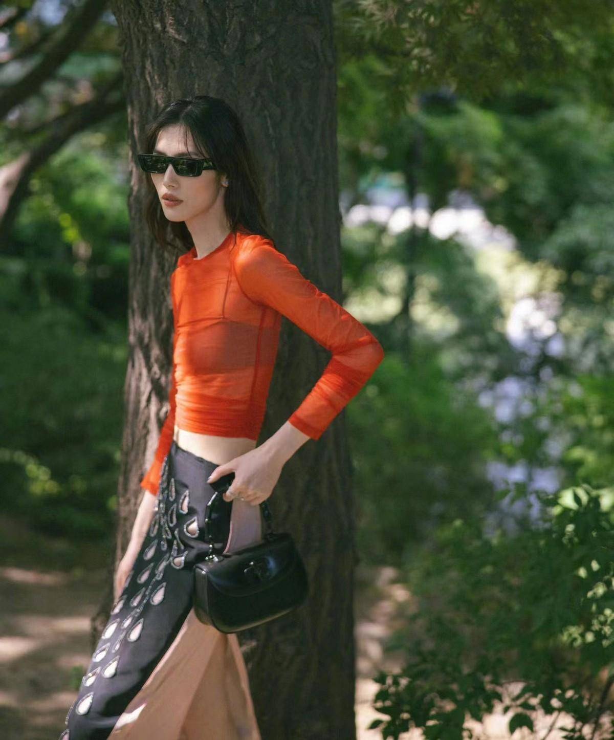 刘雯在韩国gucci大秀上太惊艳!