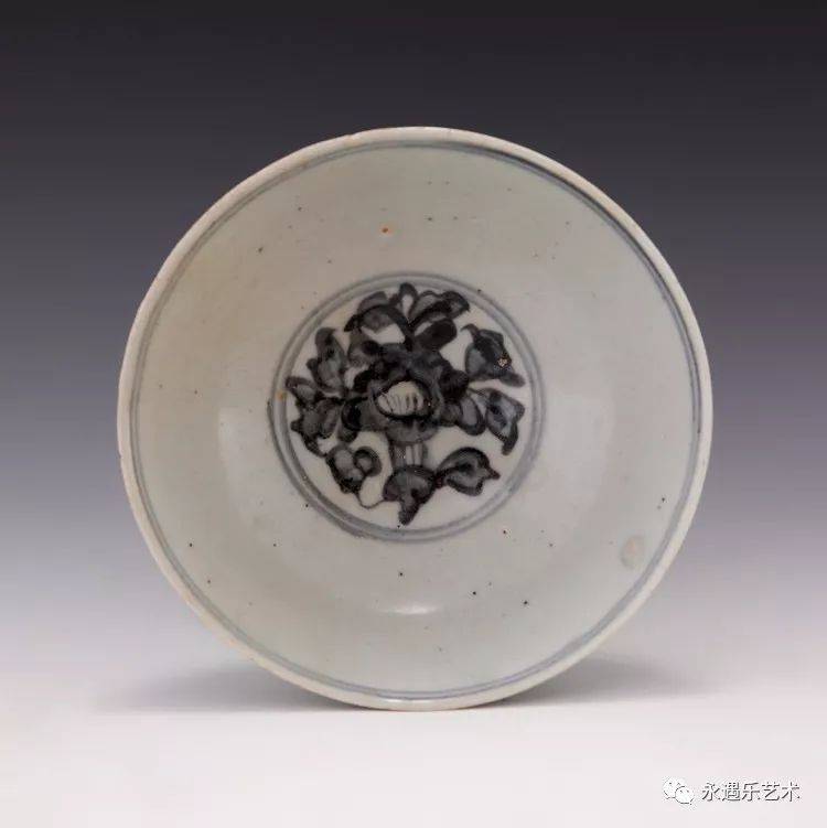 明代民窑青花碗赏析_石子青_图案_云气