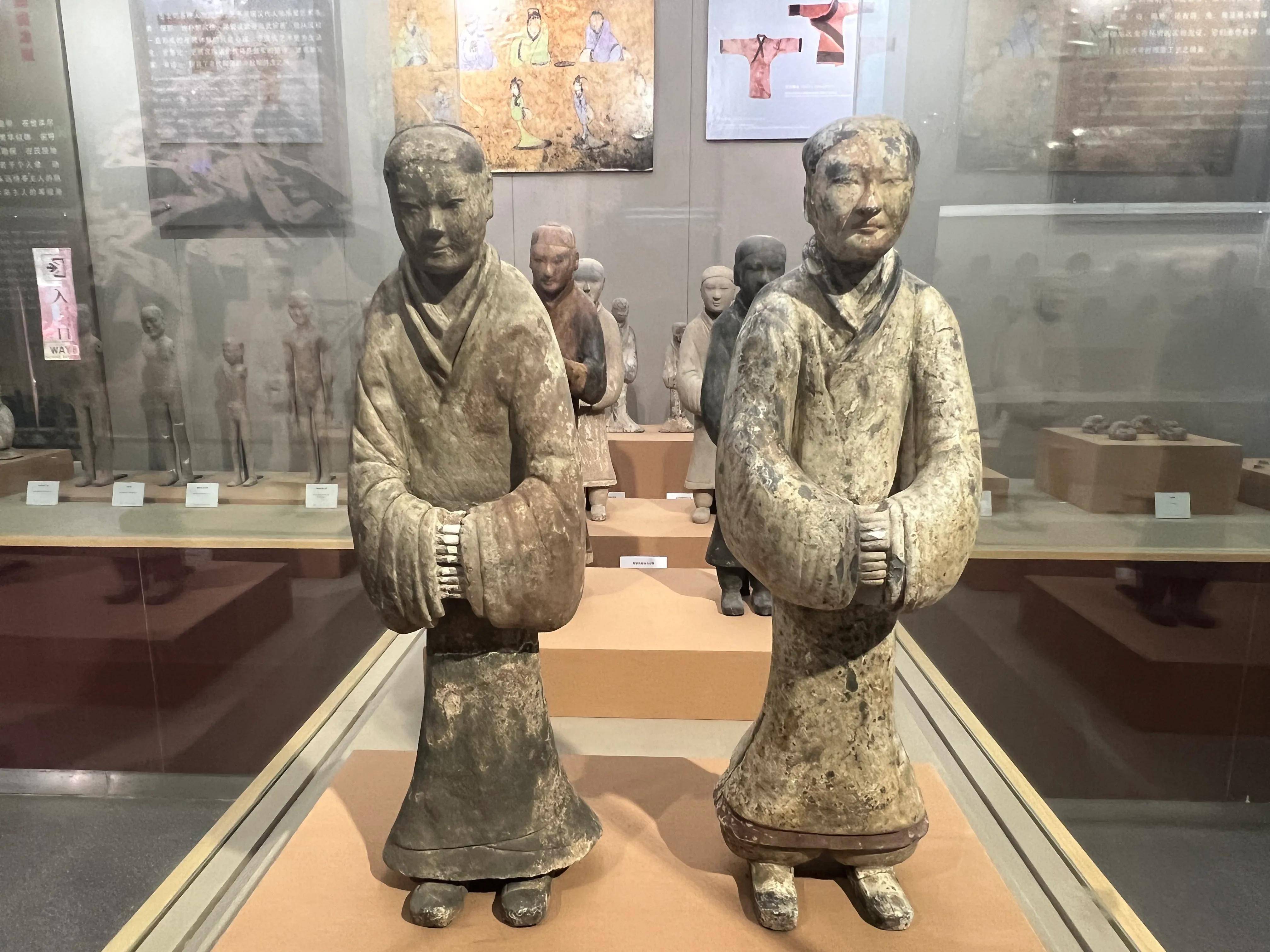 文化三秦行|茂陵博物馆藏虎文物赏析_汉代_空心砖_图案