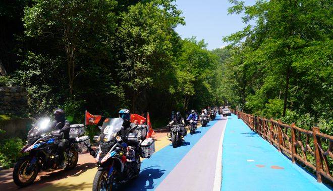 三门峡市黄河文化旅游节卢氏分会场2023双龙湾骑士狂欢节火热启动