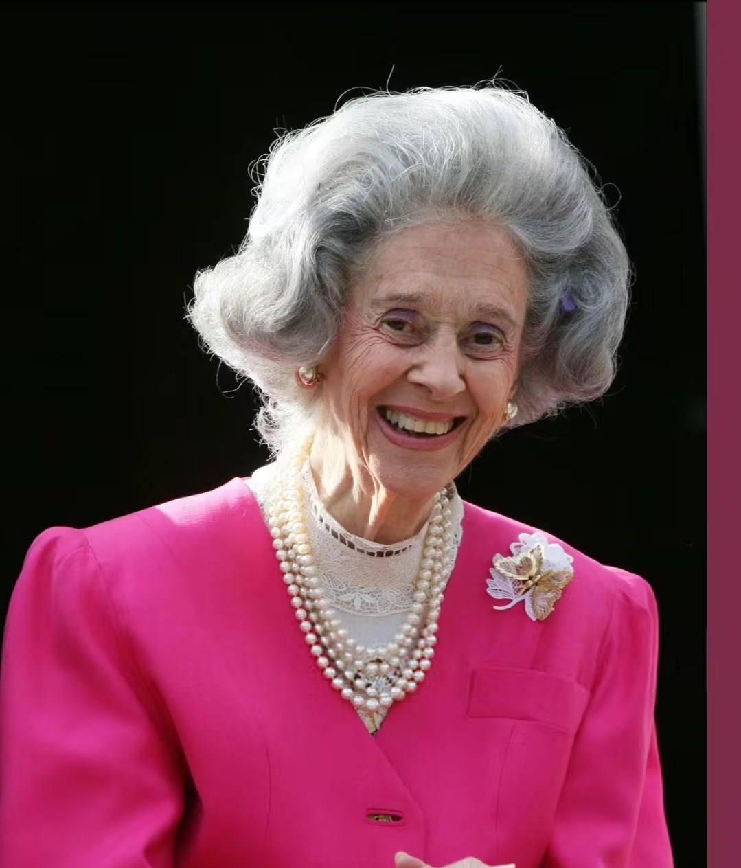 比利时王太后法比奥拉:贵妇头 小香,优雅的典范_衣服_颜色_发型