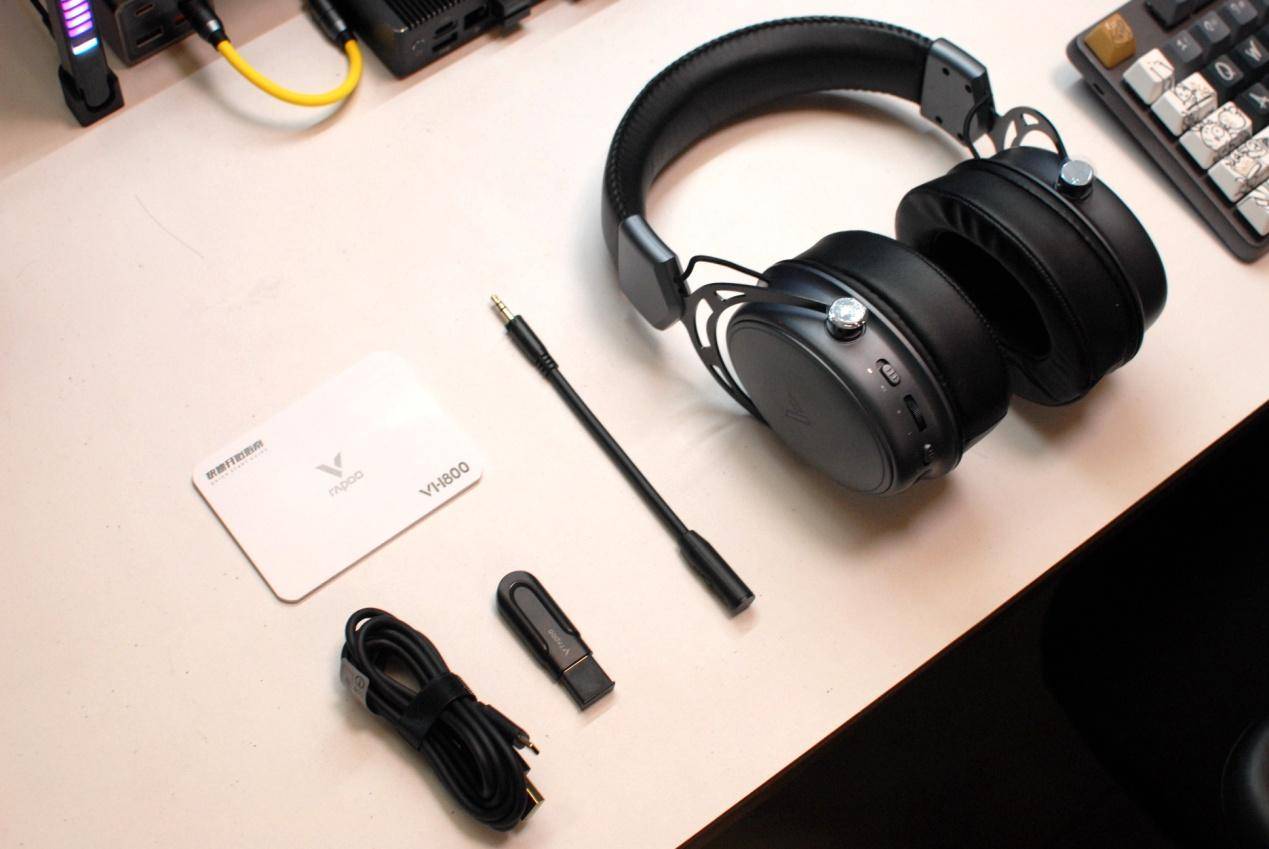 游戏耳机选什么,双音腔RGB雷柏VH800游戏耳机,给你制霸的理由