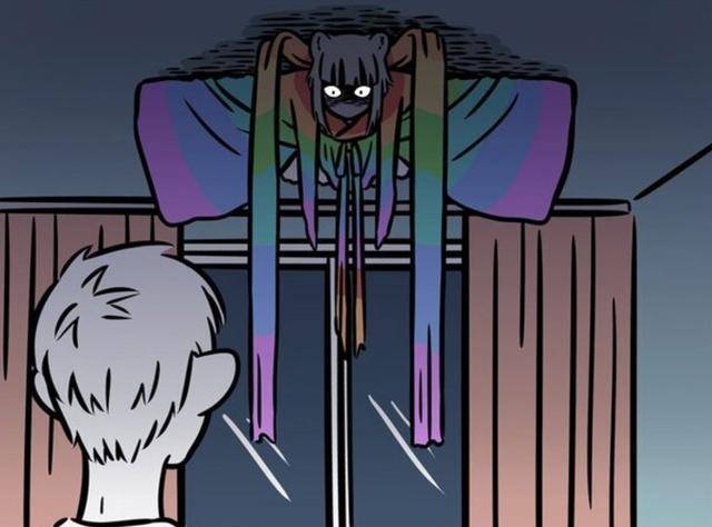 非人哉:仙女服不能乱穿,九月穿上彩虹仙女服,然后就变吊死鬼了_七彩