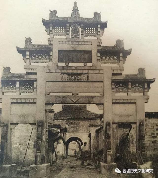 宣城老照片:建筑古迹(下)_牌坊_泾县_天主教堂