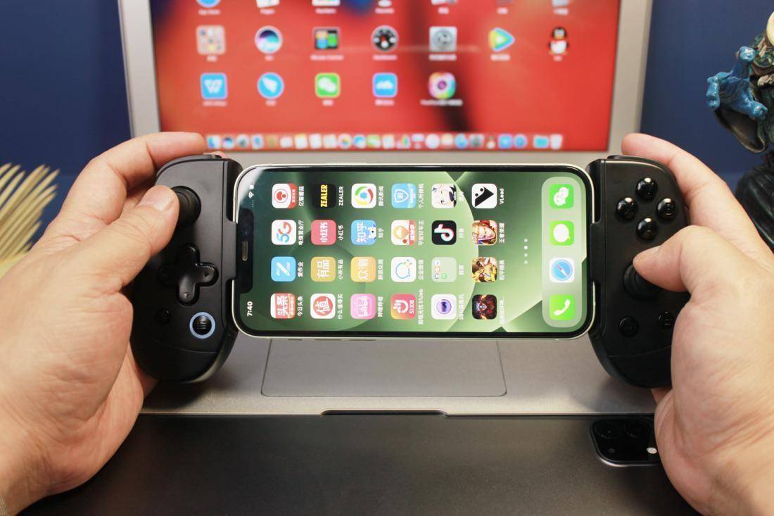 机械按键,手感出色,苹果专用的游戏手柄LEADJOY M1B