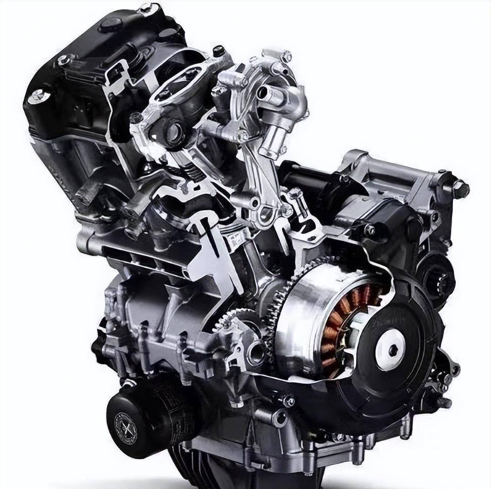 cbr250rr搭载双缸水冷八气门引擎,最大功率31kw,最大扭矩25n.