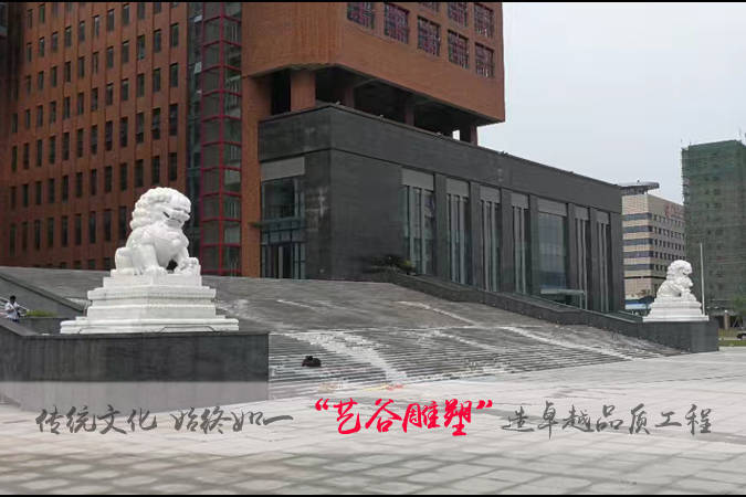 中国传统的辟邪雕塑---石狮子_搜狐网