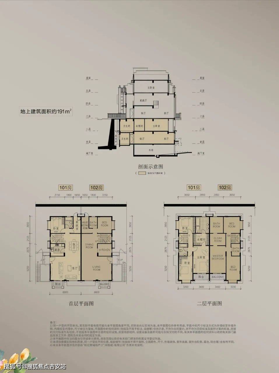 逸翠庄园平面图图片