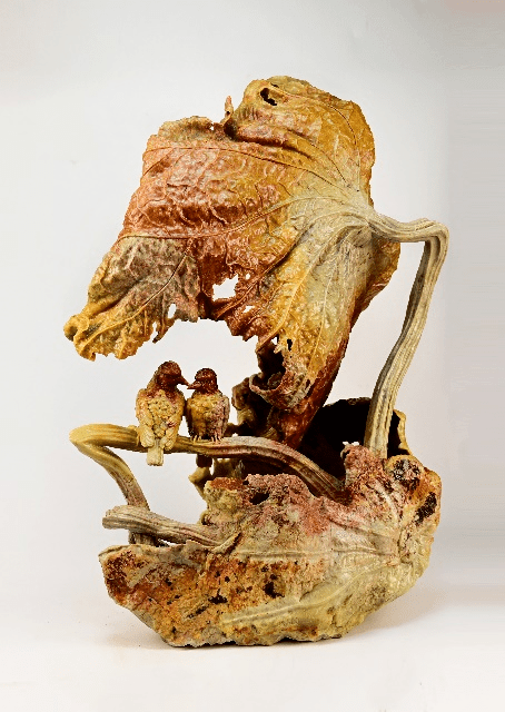 陈礼忠大师作品《清风徐来香满堂》"桐花万里丹山路,雏凤清于老凤声.