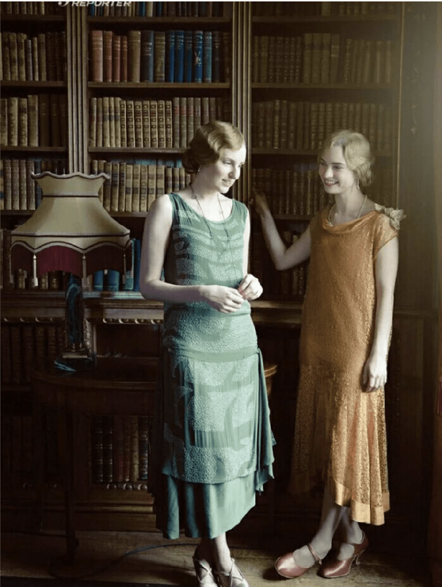 时尚真是个轮回,《唐顿庄园》里的优雅穿搭,放到现在穿也很好看_衬衫