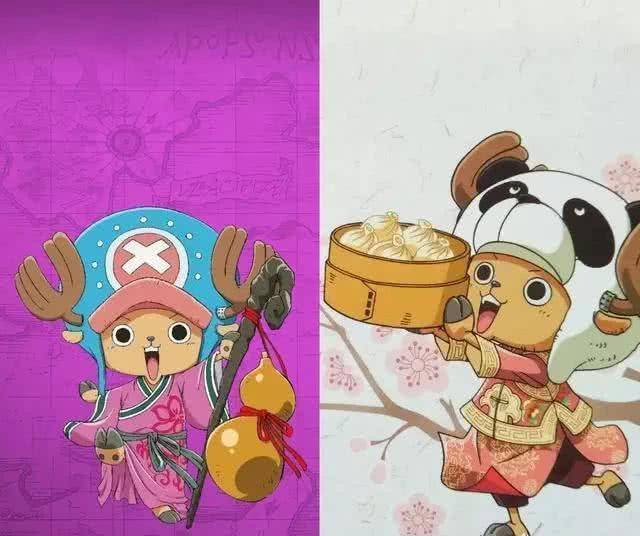 海贼王中国风草帽海贼团路飞黄袍加身加冕五皇,索隆化身关云长_娜美