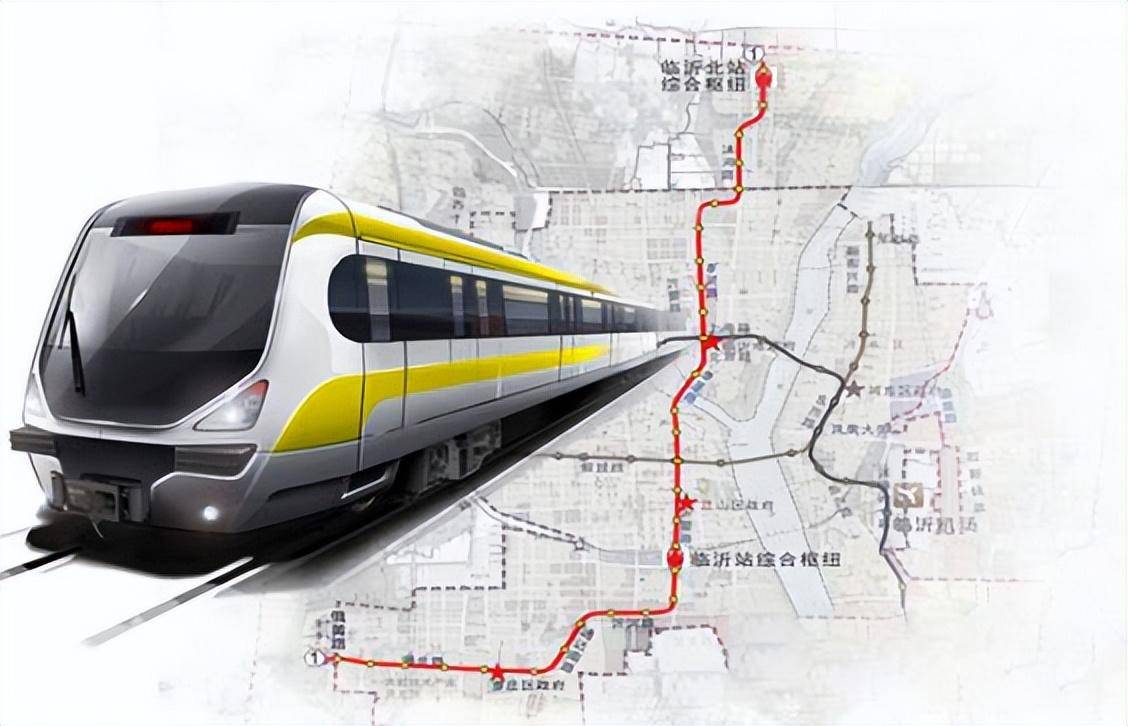 最后了然一下临沂地铁的规划:临沂市轨道交通计划建设3条线路,长共计