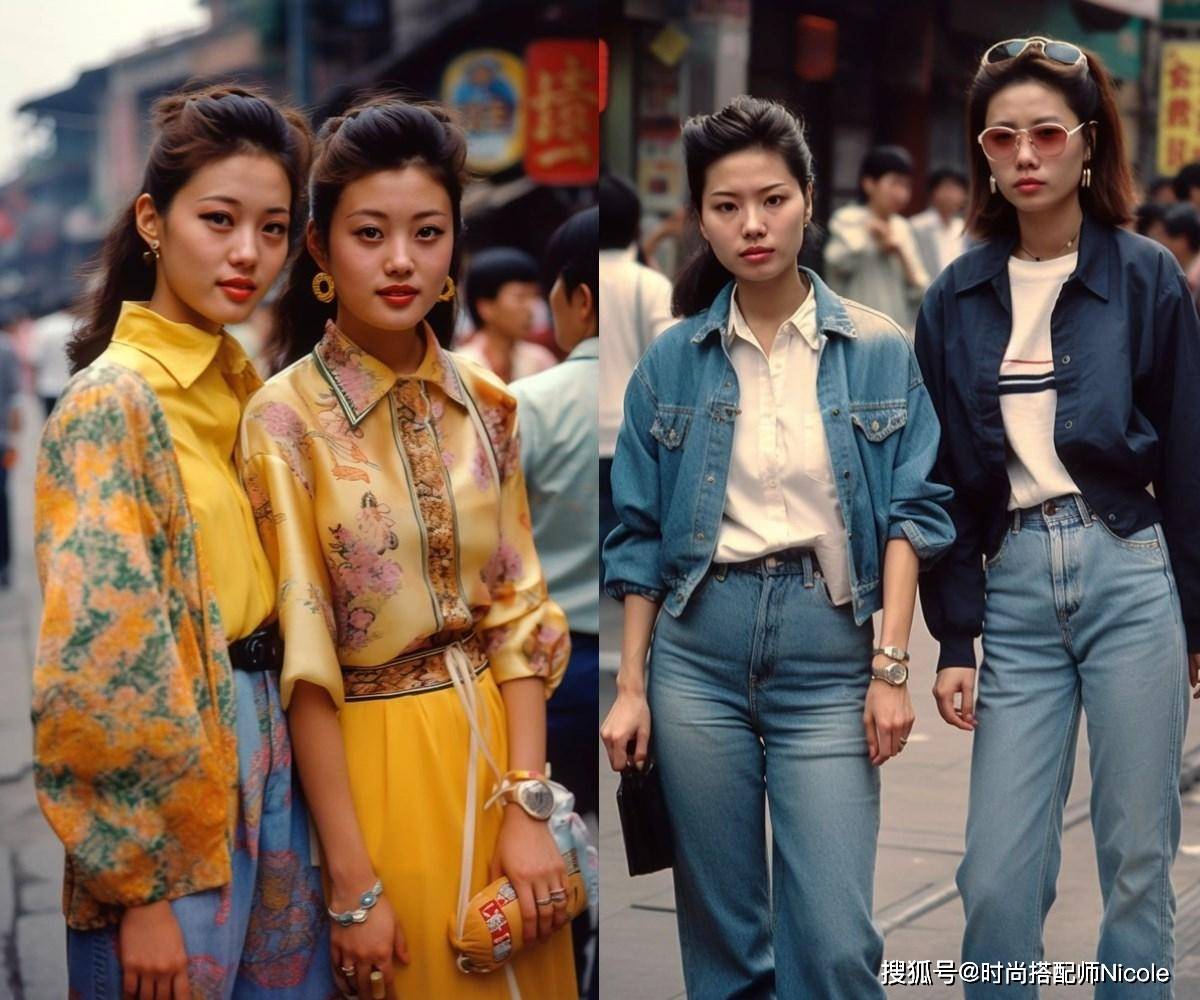 九十年代经典服装图片图片