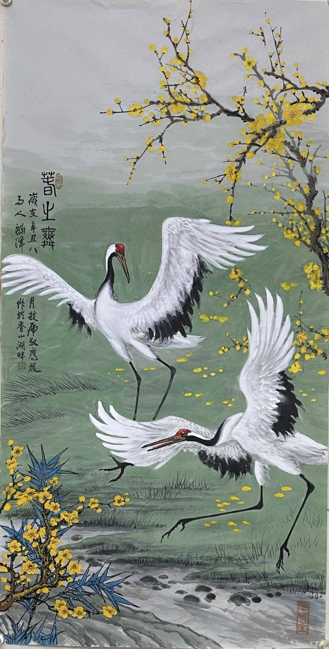 松鹤延年|| 刘福泽作品_名家_先生_文化 松鹤延年|| 刘福泽作品_名家_先生_文化